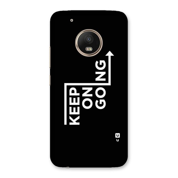 Keep On Going Back Case for Moto G5 Plus