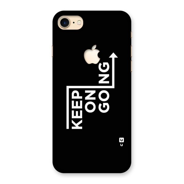 Keep On Going Back Case for iPhone 7 Apple Cut