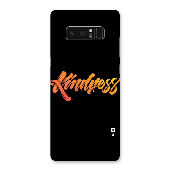 Kindness Back Case for Galaxy Note 8