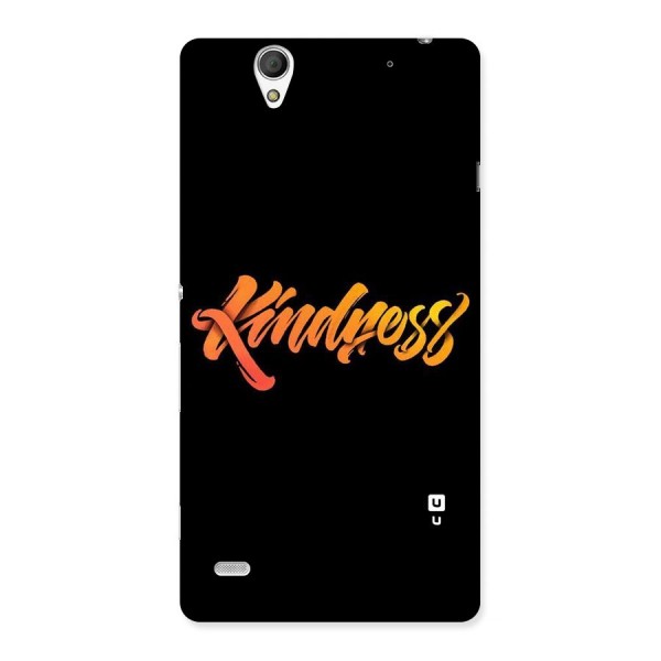 Kindness Back Case for Sony Xperia C4