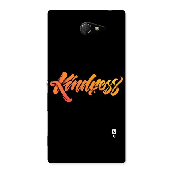 Kindness Back Case for Sony Xperia M2