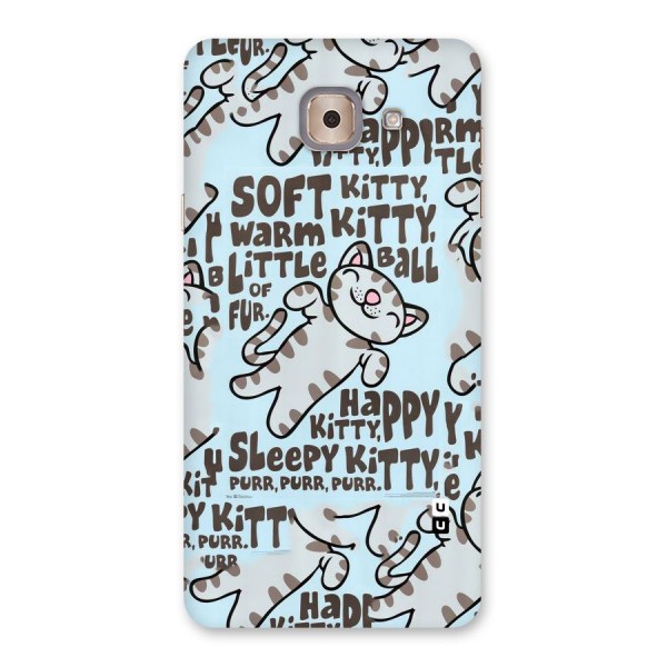 Kitty Pattern Back Case for Galaxy J7 Max