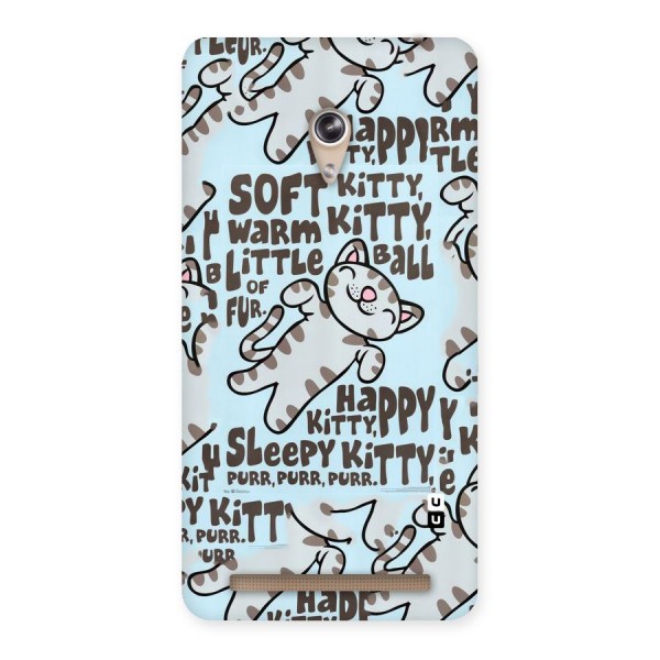 Kitty Pattern Back Case for Zenfone 6