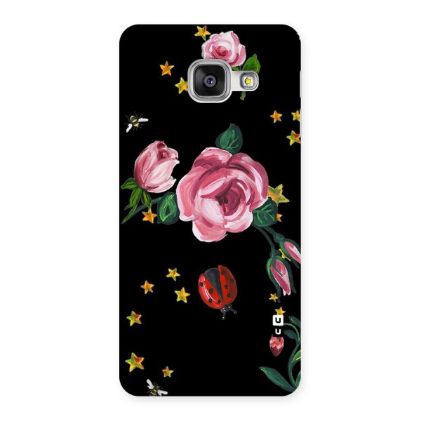 Ladybird And Floral Back Case for Galaxy A3 2016