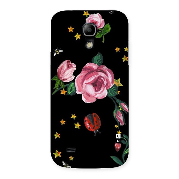 Ladybird And Floral Back Case for Galaxy S4 Mini