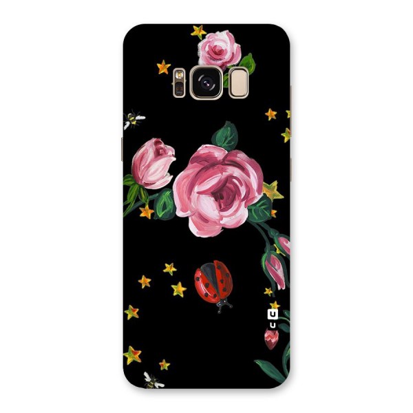 Ladybird And Floral Back Case for Galaxy S8