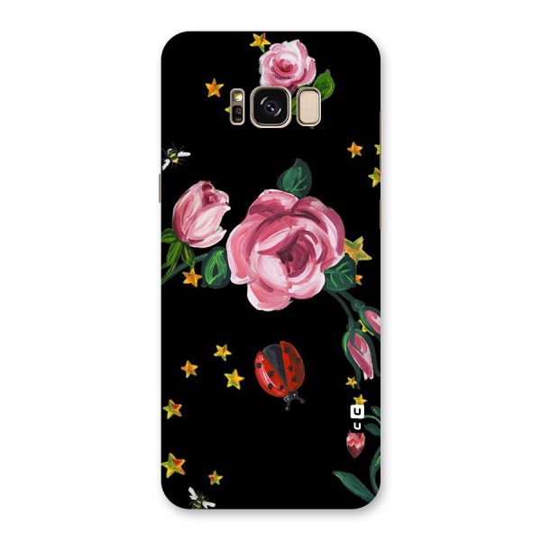 Ladybird And Floral Back Case for Galaxy S8 Plus