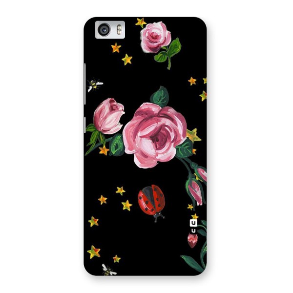 Ladybird And Floral Back Case for Xiaomi Redmi Mi5