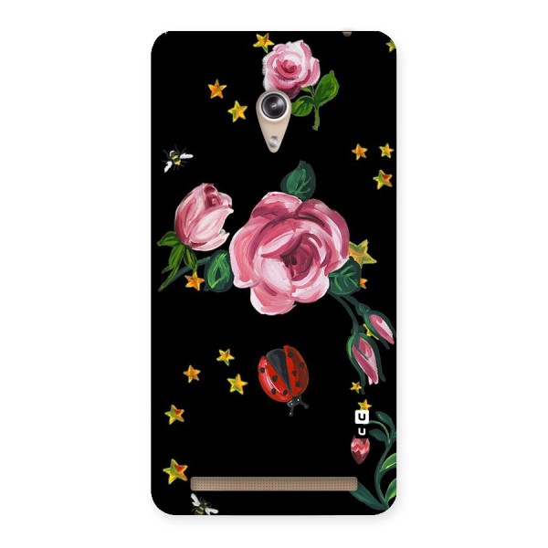 Ladybird And Floral Back Case for Zenfone 6