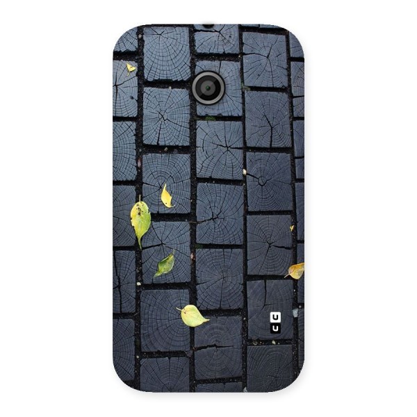 Leaf On Floor Back Case for Moto E