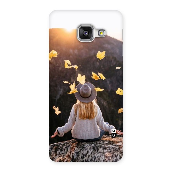 Leaf Rain Sunset Back Case for Galaxy A3 2016