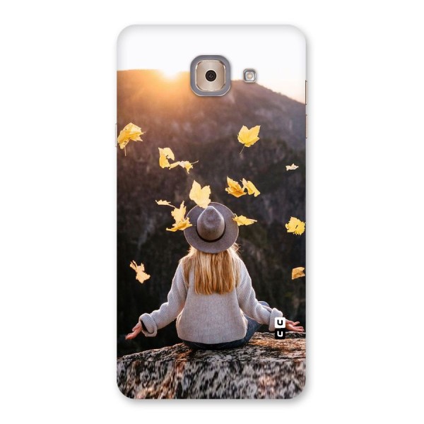 Leaf Rain Sunset Back Case for Galaxy J7 Max