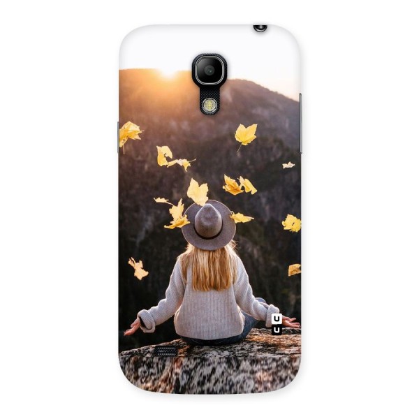 Leaf Rain Sunset Back Case for Galaxy S4 Mini