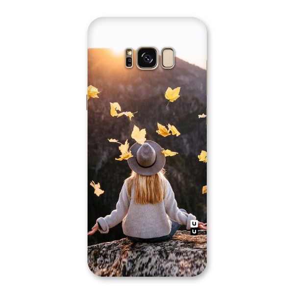 Leaf Rain Sunset Back Case for Galaxy S8 Plus