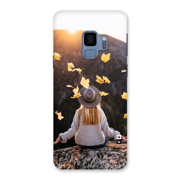 Leaf Rain Sunset Back Case for Galaxy S9