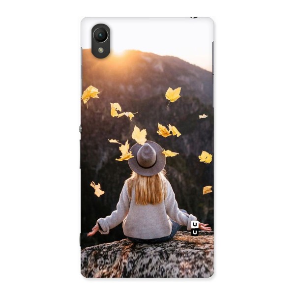 Leaf Rain Sunset Back Case for Sony Xperia Z1