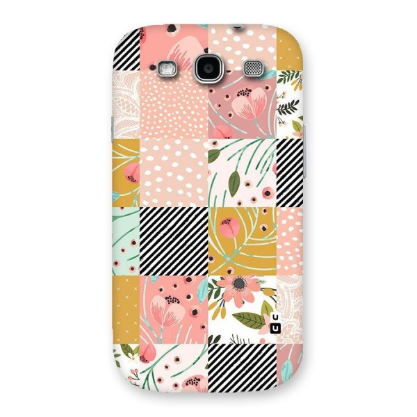 Leaf Stripe Polka Back Case for Galaxy S3 Neo