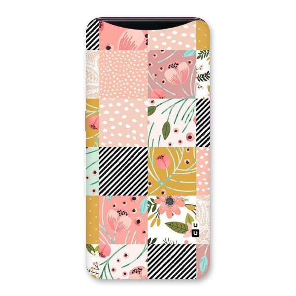 Leaf Stripe Polka Back Case for Oppo Find X