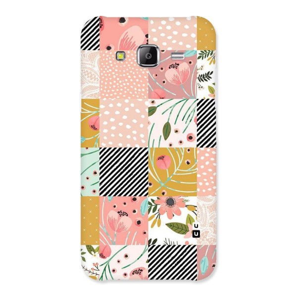 Leaf Stripe Polka Back Case for Samsung Galaxy J5