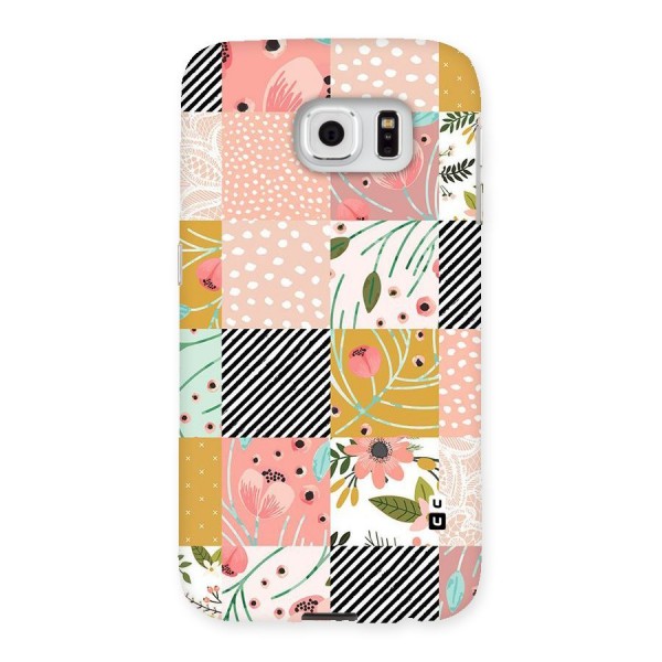 Leaf Stripe Polka Back Case for Samsung Galaxy S6