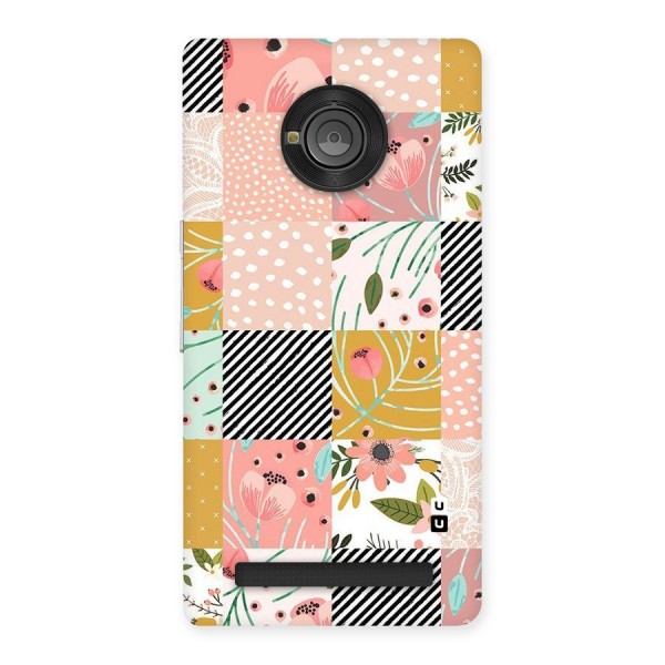 Leaf Stripe Polka Back Case for Yu Yuphoria