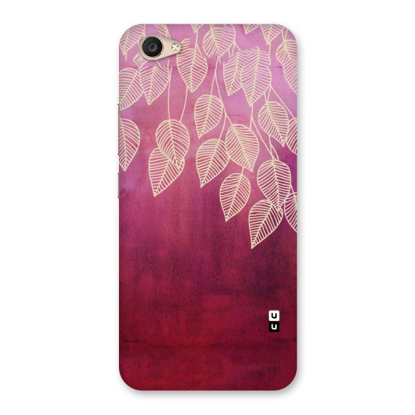 Leafy Outline Back Case for Vivo V5 Plus