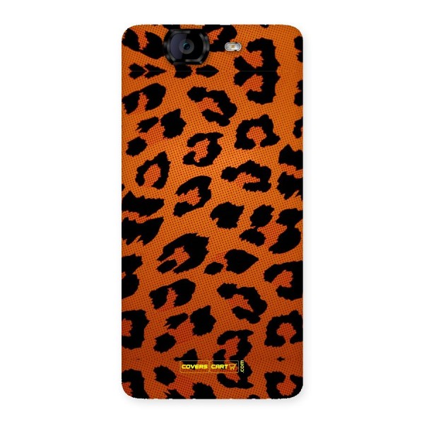 Leopard Back Case for Canvas Knight A350