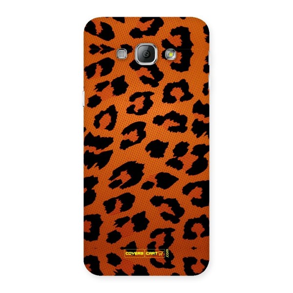 Leopard Back Case for Galaxy A8