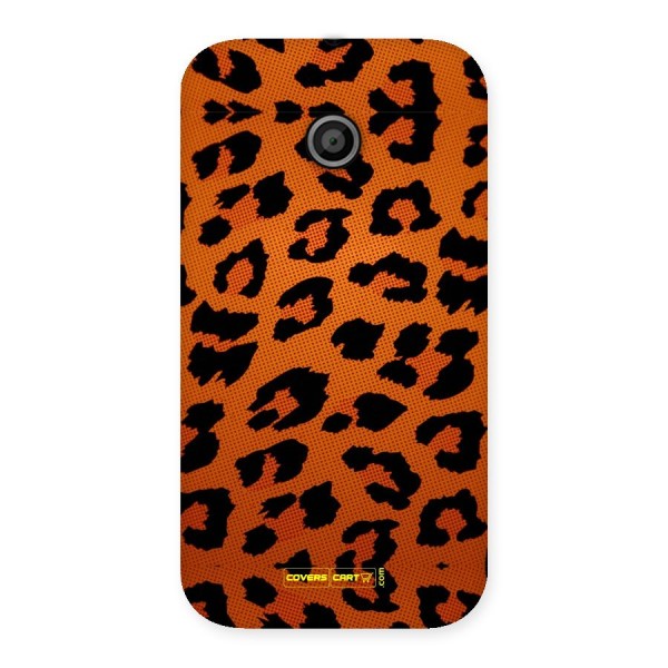 Leopard Back Case for Moto E