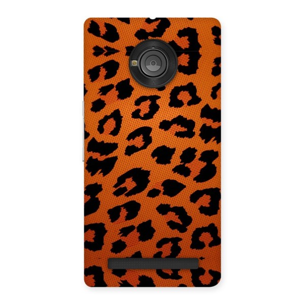 Leopard Back Case for Yu Yuphoria