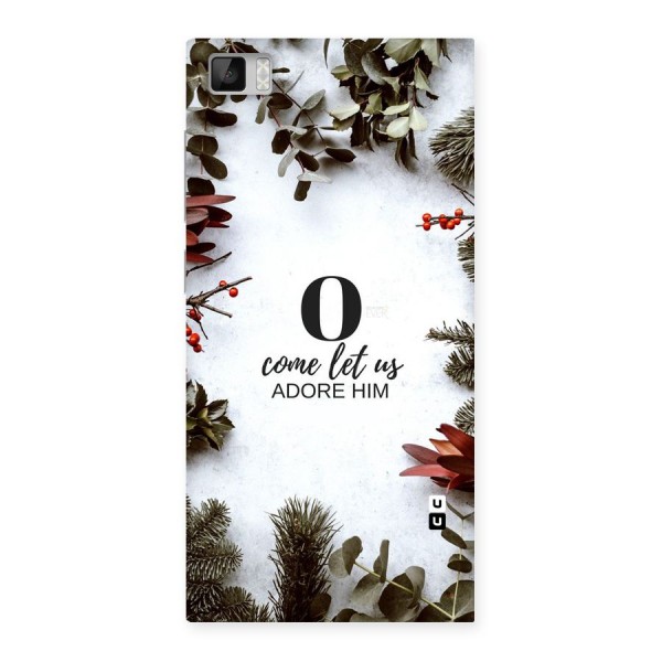 Lets Adore Him Back Case for Xiaomi Mi3