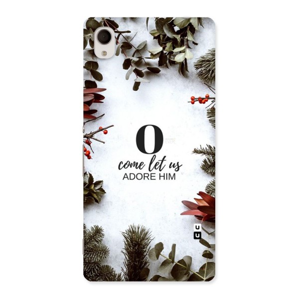 Lets Adore Him Back Case for Xperia M4 Aqua