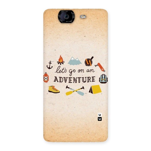 Lets Adventure Life Back Case for Canvas Knight A350