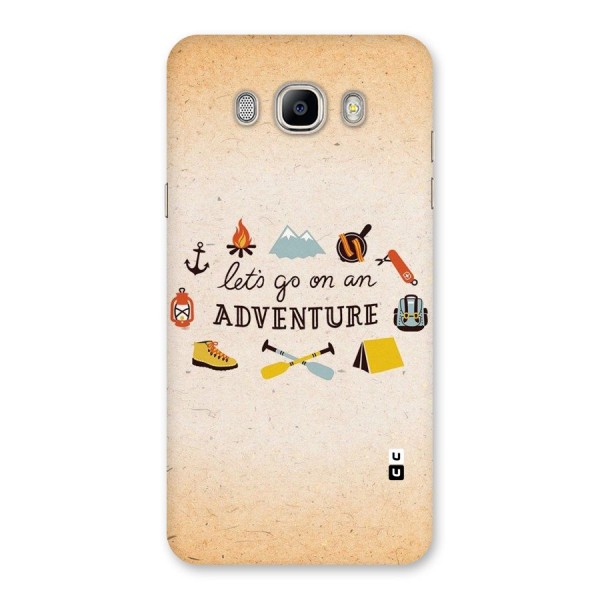 Lets Adventure Life Back Case for Galaxy On8