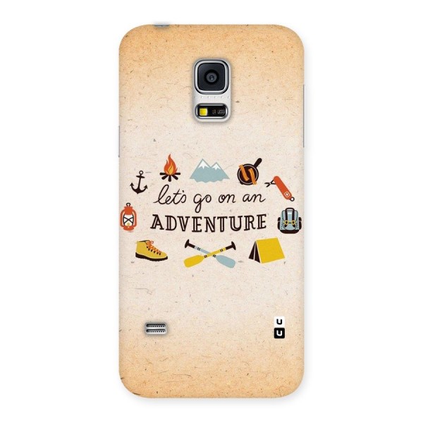 Lets Adventure Life Back Case for Galaxy S5 Mini