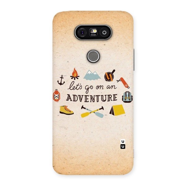 Lets Adventure Life Back Case for LG G5