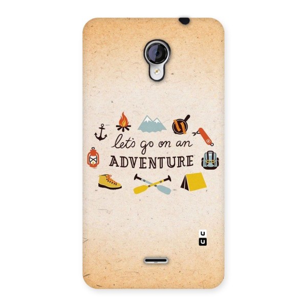 Lets Adventure Life Back Case for Micromax Unite 2 A106