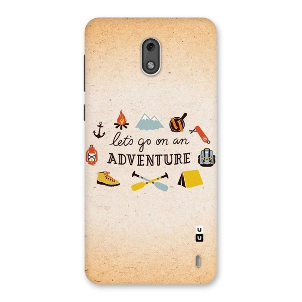 Lets Adventure Life Back Case for Nokia 2