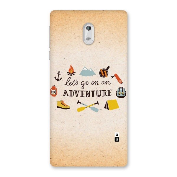 Lets Adventure Life Back Case for Nokia 3