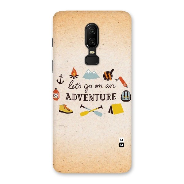 Lets Adventure Life Back Case for OnePlus 6