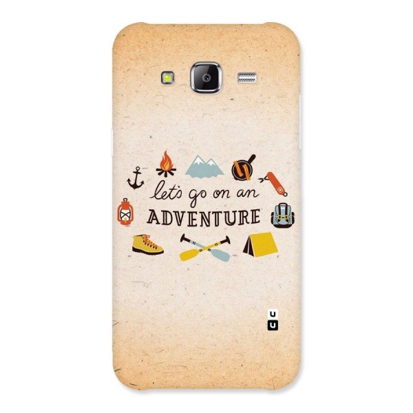 Lets Adventure Life Back Case for Samsung Galaxy J5