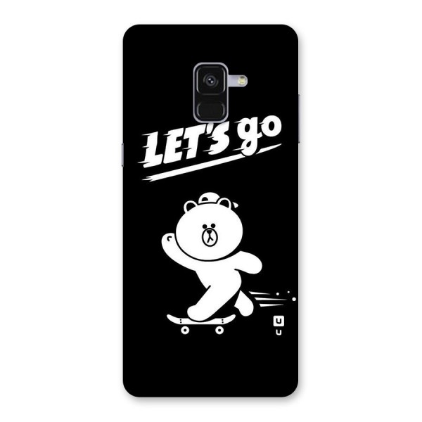 Lets Go Art Back Case for Galaxy A8 Plus