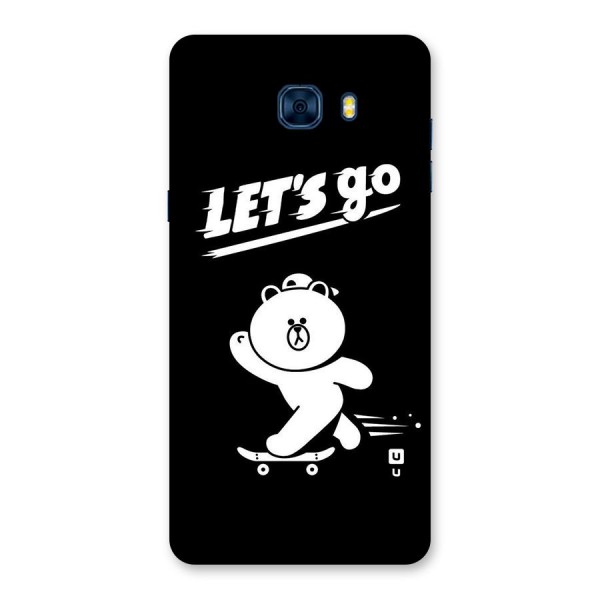 Lets Go Art Back Case for Galaxy C7 Pro