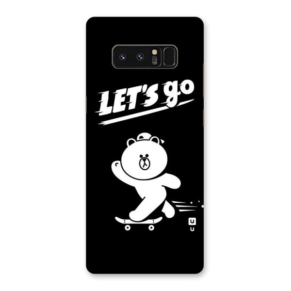 Lets Go Art Back Case for Galaxy Note 8