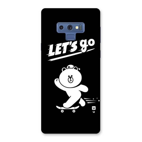 Lets Go Art Back Case for Galaxy Note 9