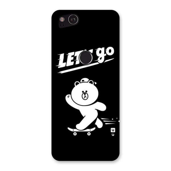 Lets Go Art Back Case for Google Pixel 2