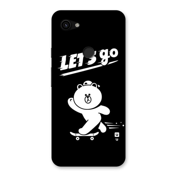 Lets Go Art Back Case for Google Pixel 3a XL