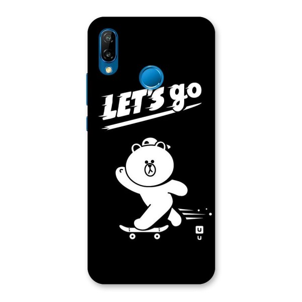 Lets Go Art Back Case for Huawei P20 Lite