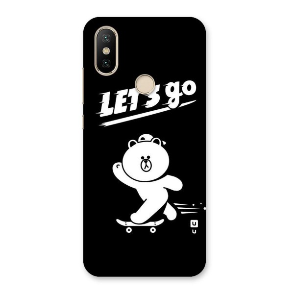 Lets Go Art Back Case for Mi A2