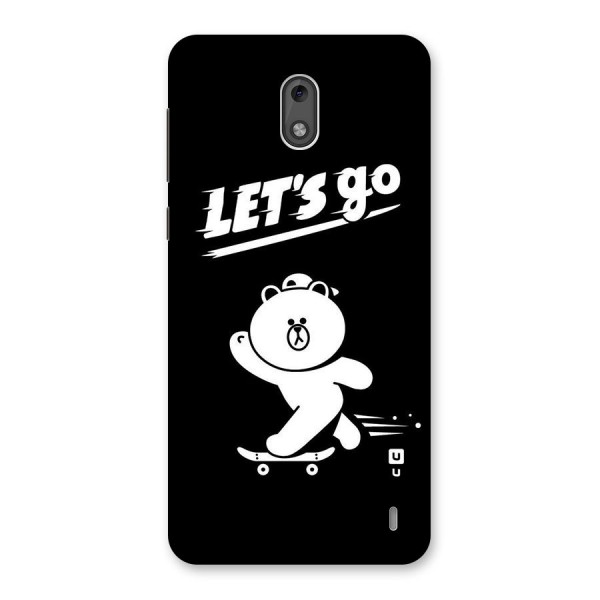 Lets Go Art Back Case for Nokia 2